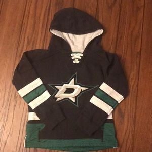 Dallas Stars hoodie Retro style youth small (8)